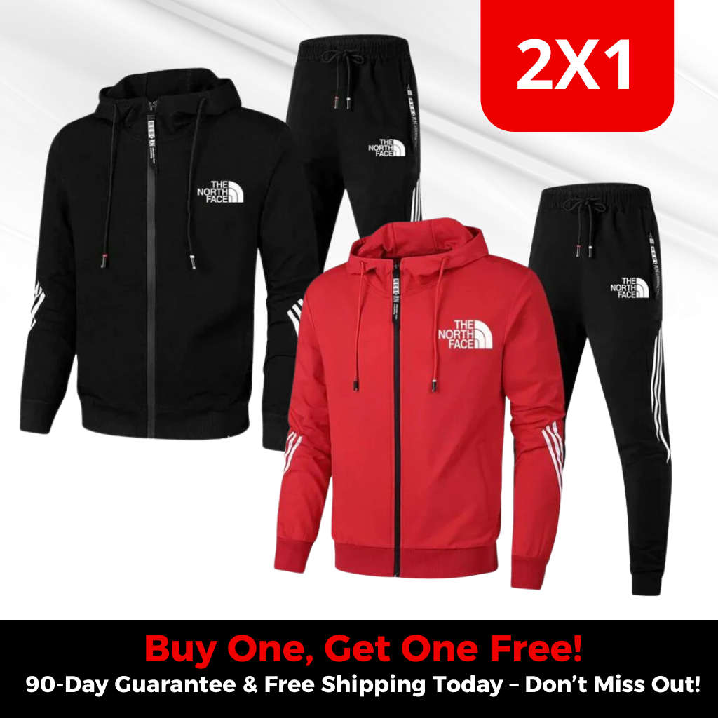 Get 2 for 1 on exclusive tracksuits – where style meets comfort!